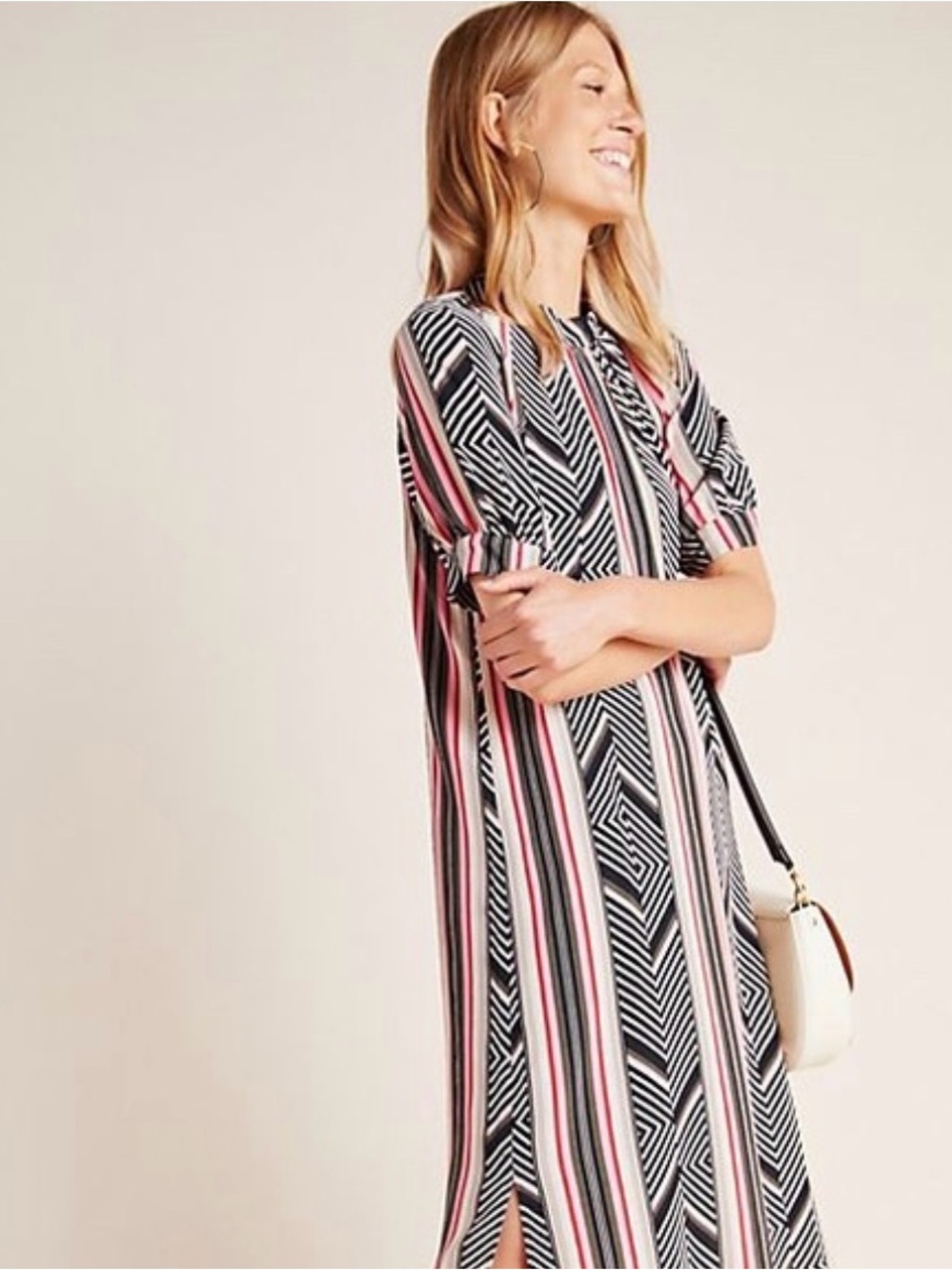 Anthropologie McKenzie Mock Neck Dress